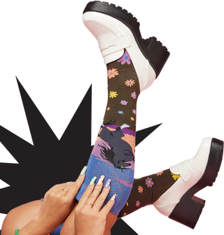 Novelty knee highs for every occasion.
