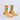 Gemini crew socks on legform from side