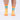 model wearing Gemini crew socks from front