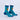 Aquarius crew socks on legform from side