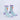 Pisces crew socks on legform from side