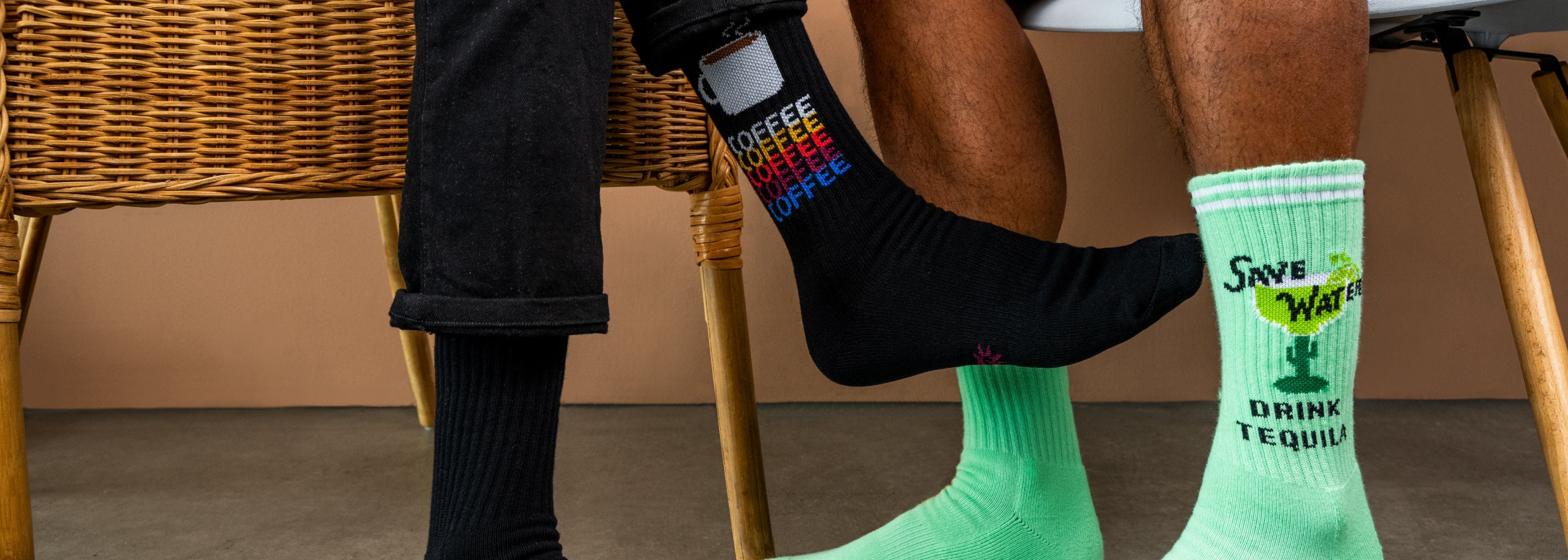 Athletic Ribbed Crew Socks – Sock It to Me