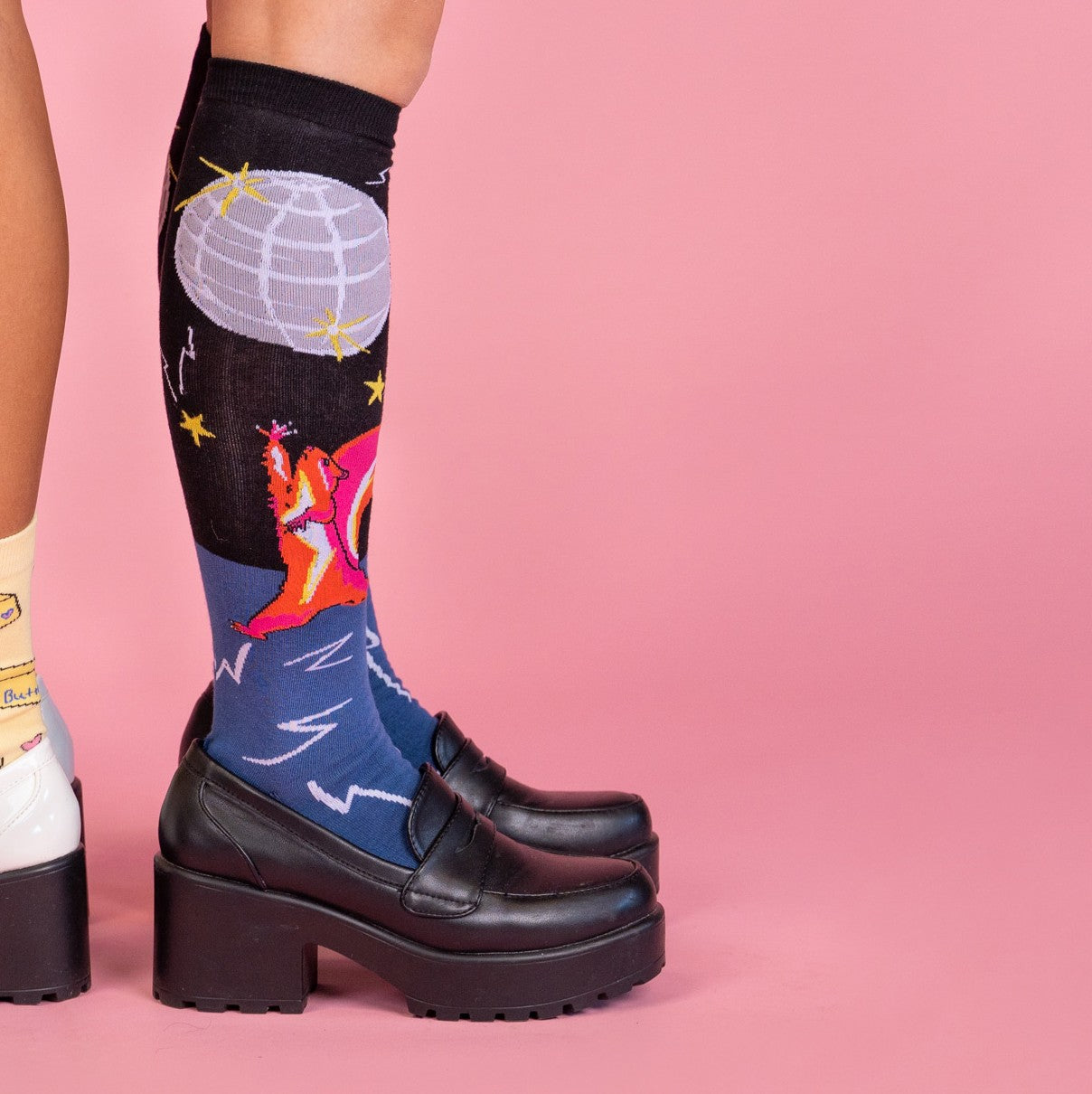 Disco Nut! Knee High Socks