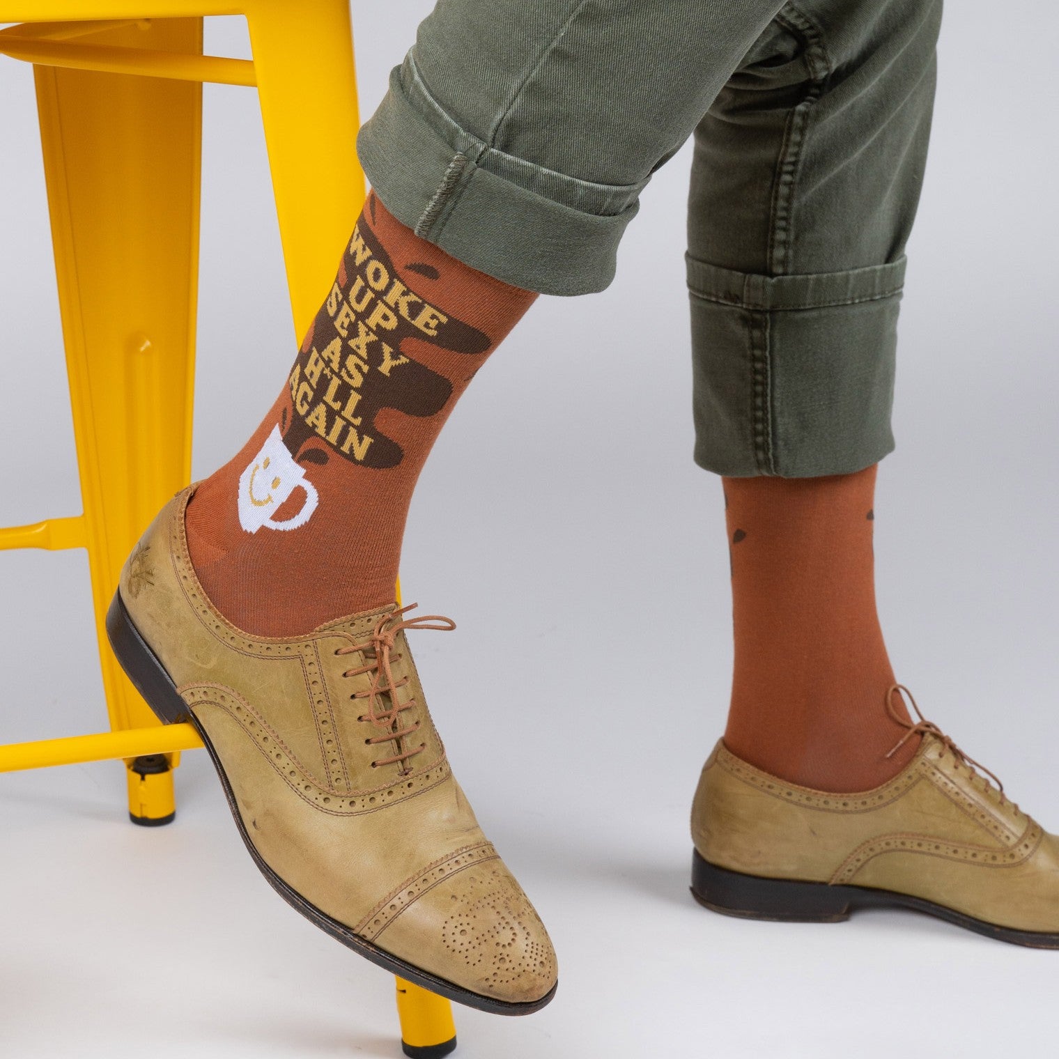 Woke Up Sexy As H*ll Again Crew Socks