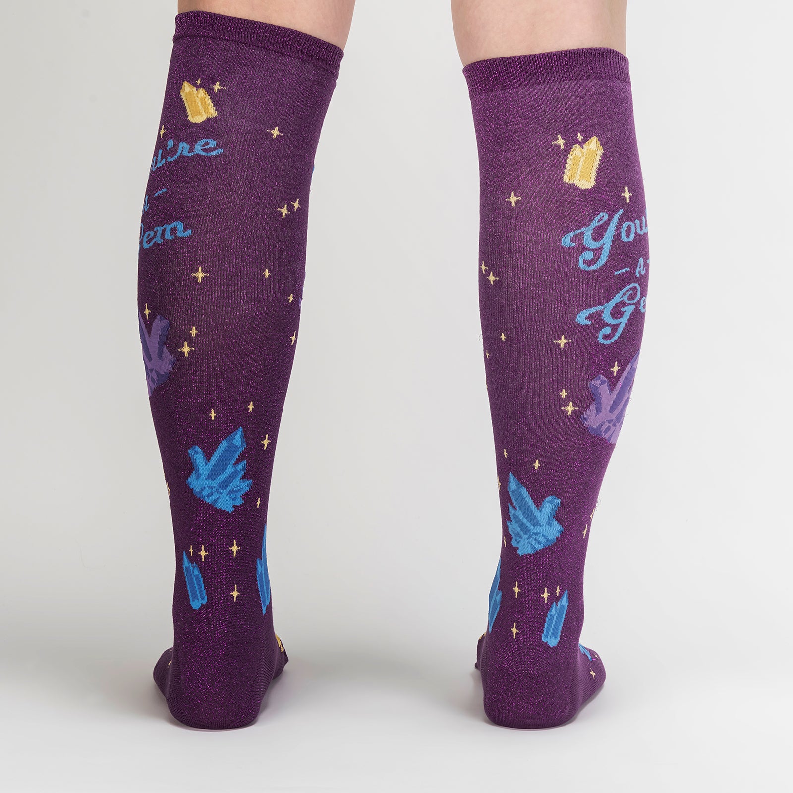 Chaussettes hautes genou femme Sock It To Me Chaussettes hautes genou femme Sock It To Me