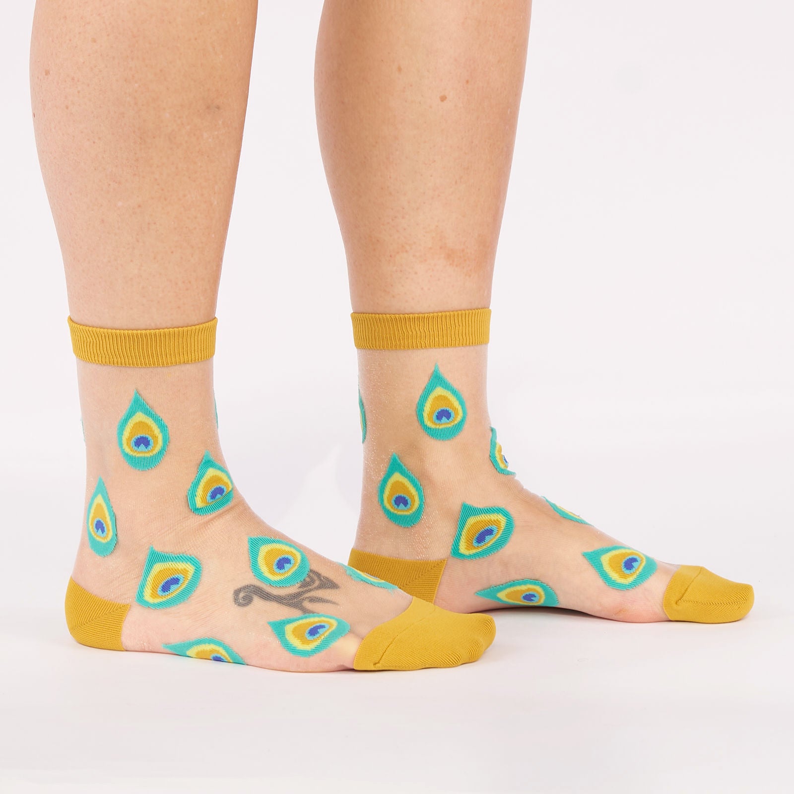 I’m Your Biggest Fan Sheer Crew Socks