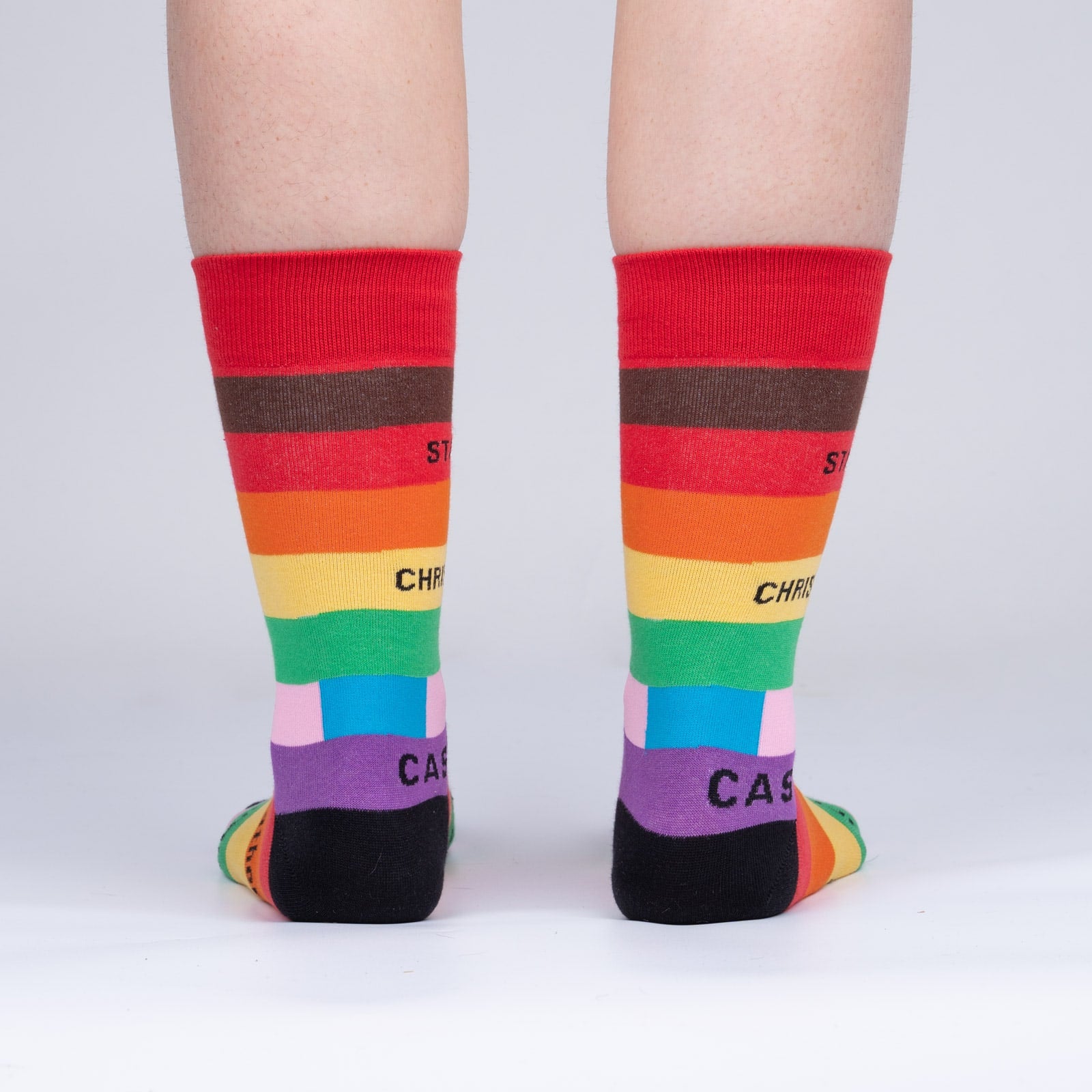 Streets of Pride Unisex Crew Socks (S/M)