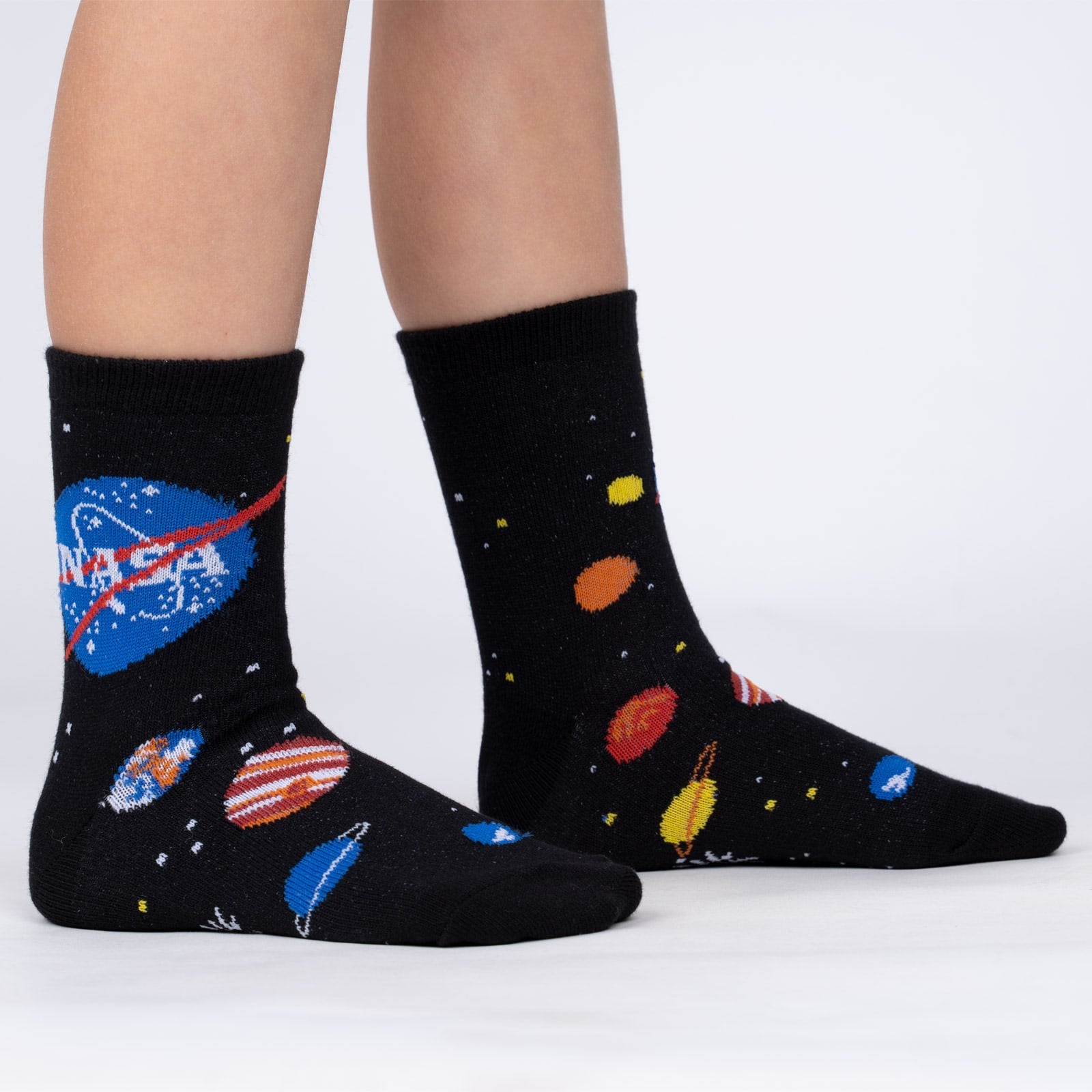 Physics Socks Rockets Solar System | Youth Crew Socks | Outer Space Multipack for Kids | 3 ...