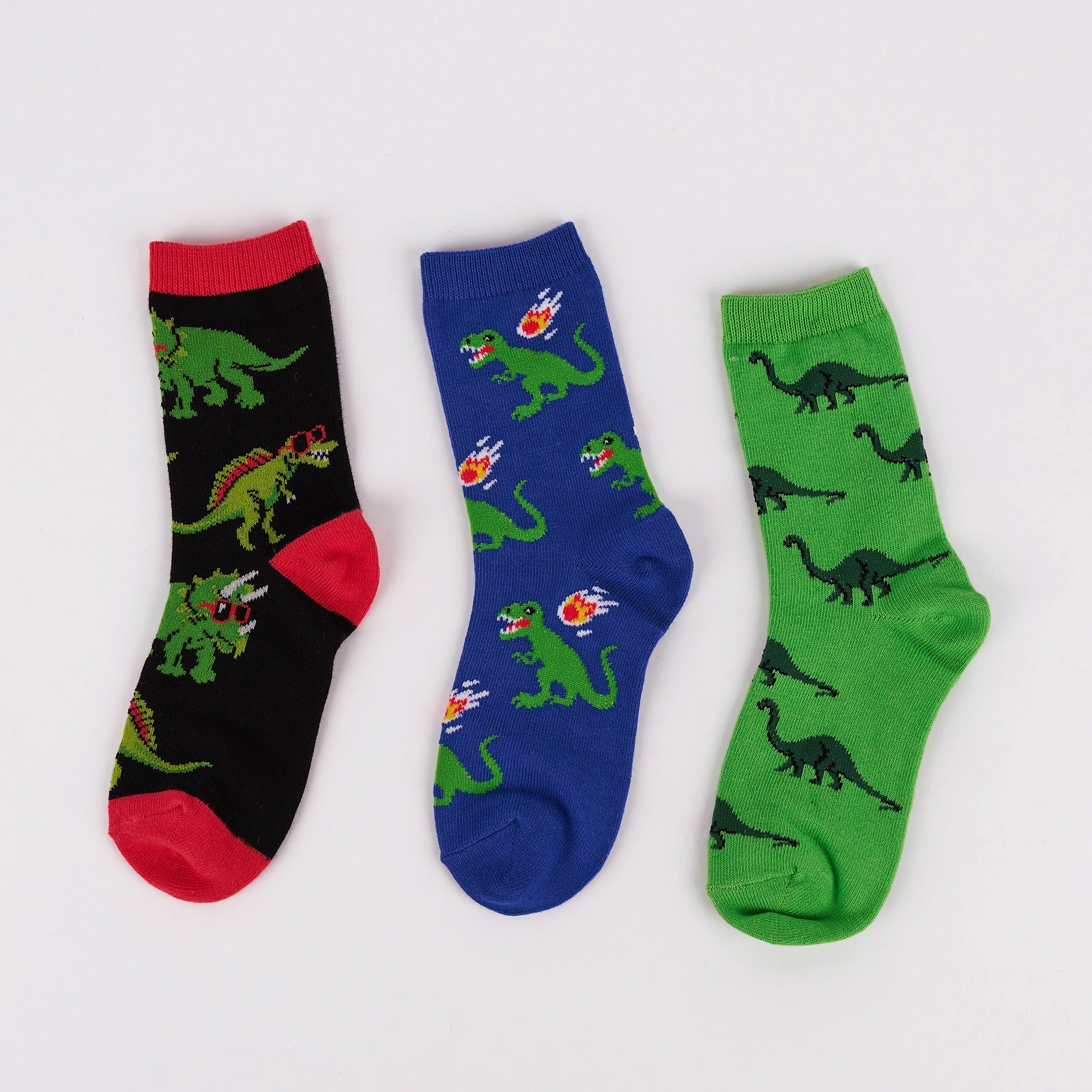You're Tricera-tops Junior Crew Socks 3-Pack