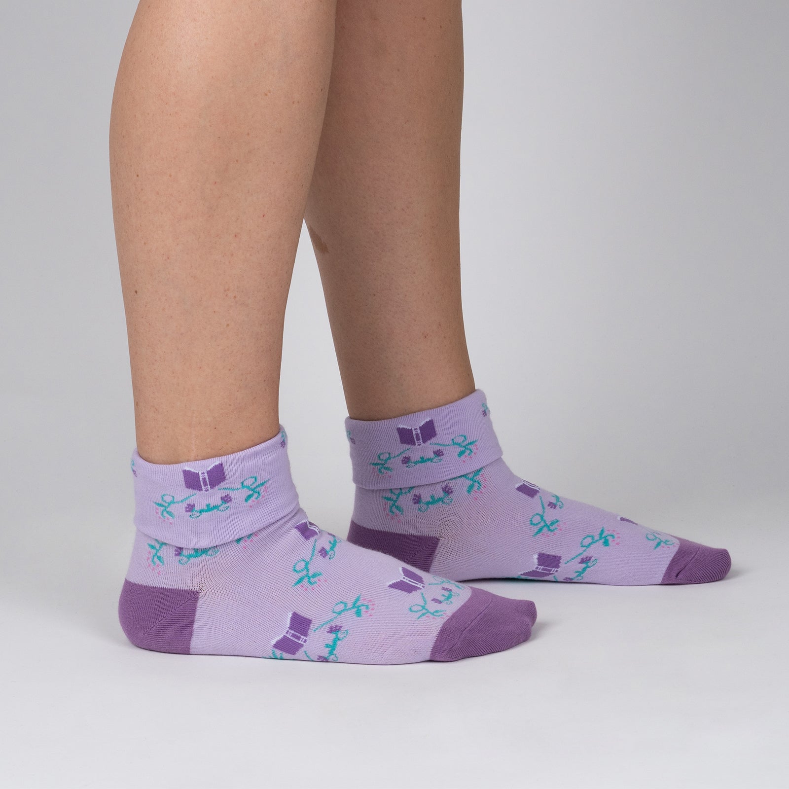 Read More Turn Cuff Socks