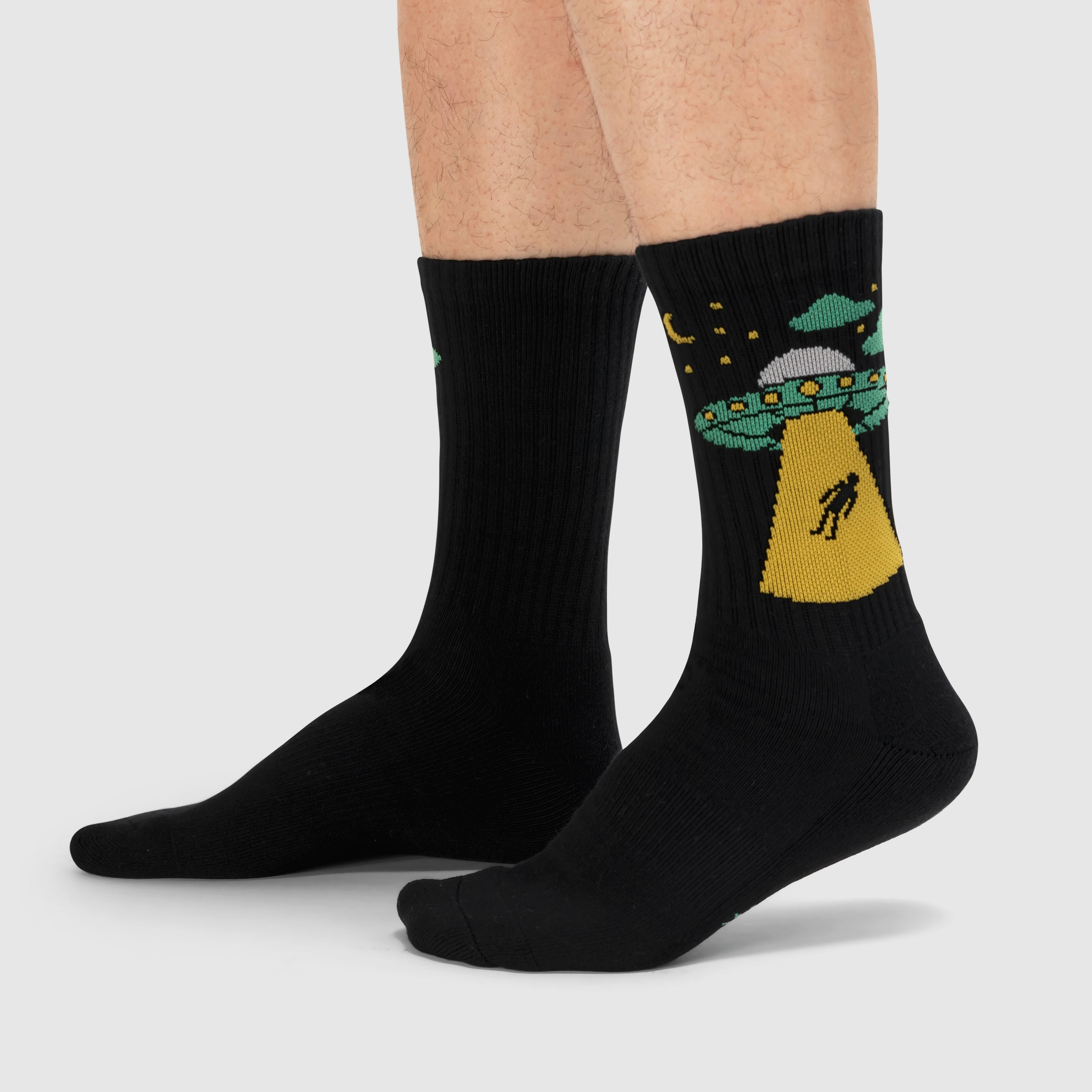 Ship Happens Ribbed Crew Socks