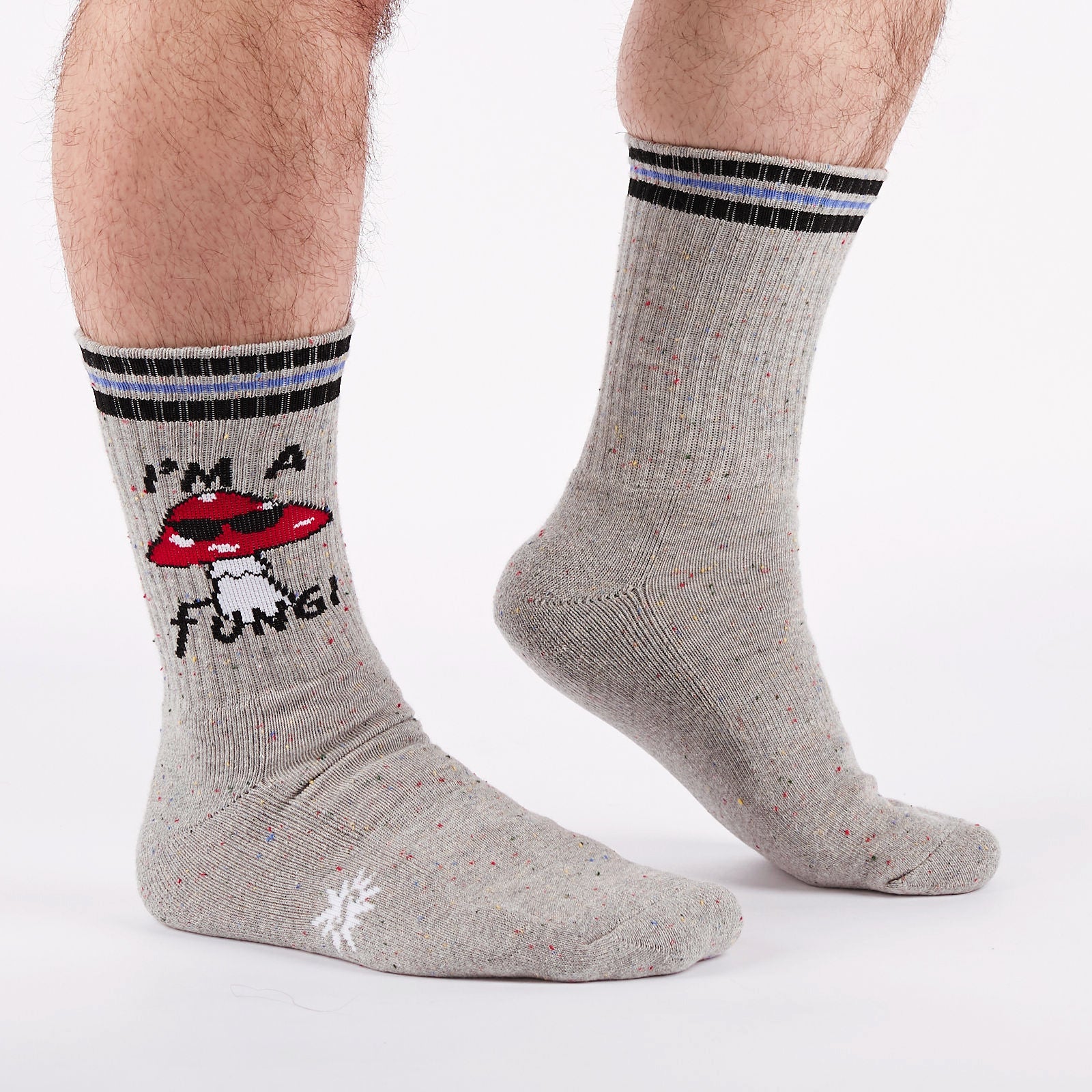 I'm a Fungi Ribbed Crew Socks