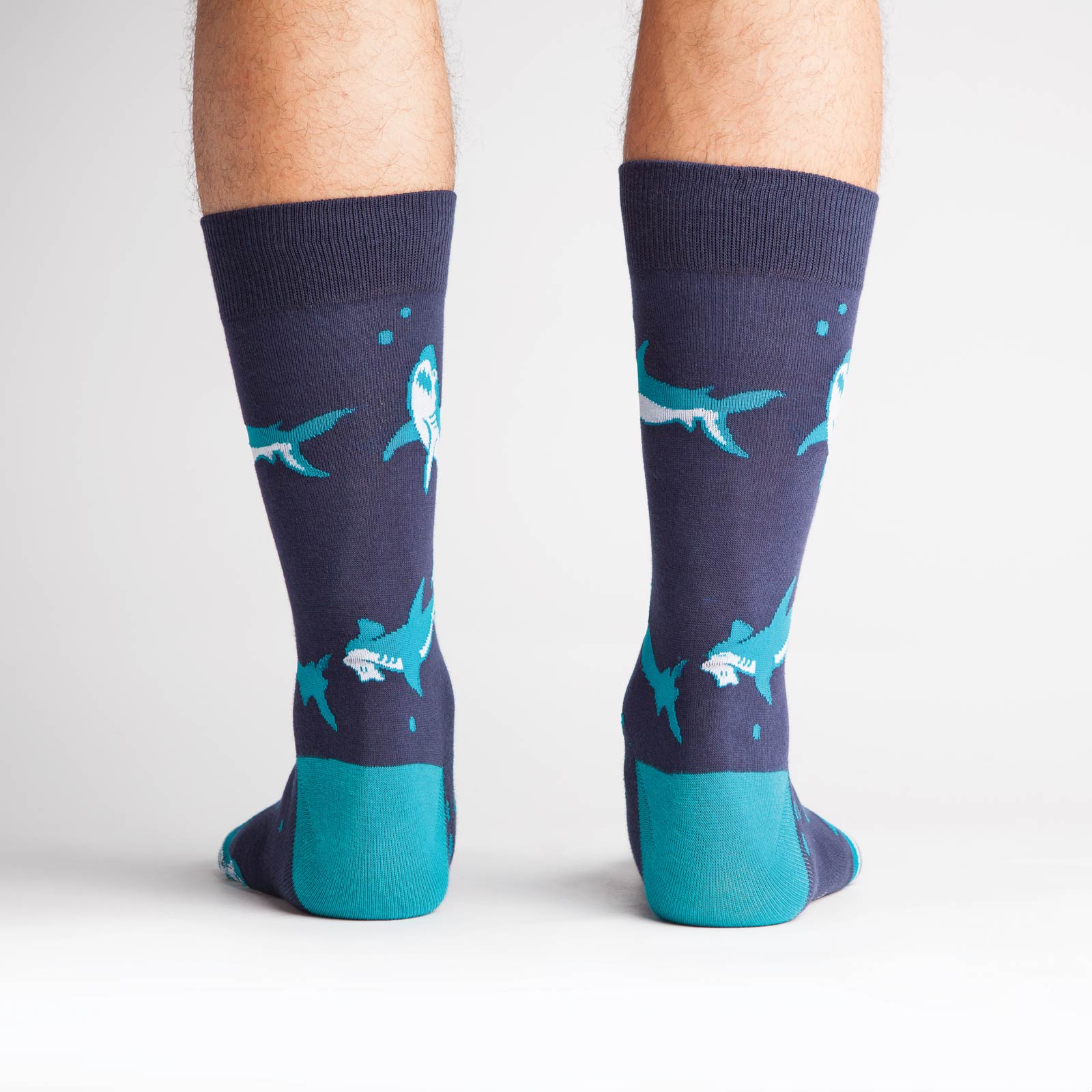 Shark Attack Men's Crew Socks
