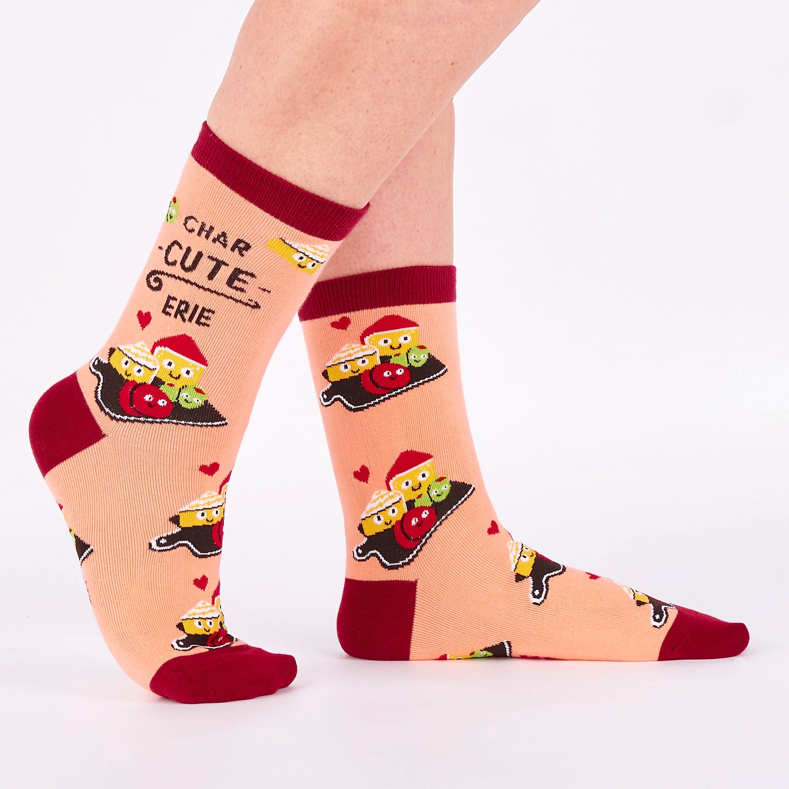 Char-cute-erie   Crew Socks
