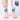 model wearing Scorpio crew socks with inset image of Scorpio greeting card in corner 